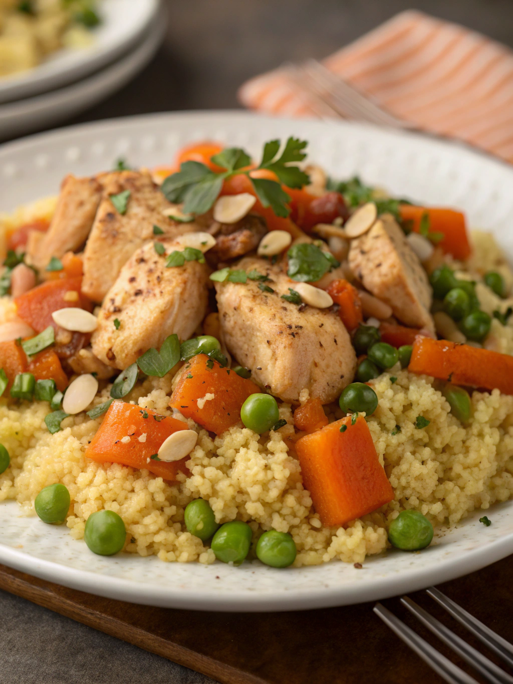 marokkaanse kip met couscous