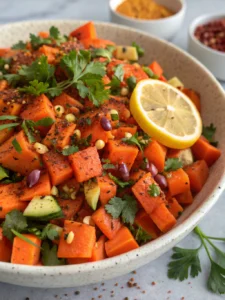 marokkaanse wortel salade