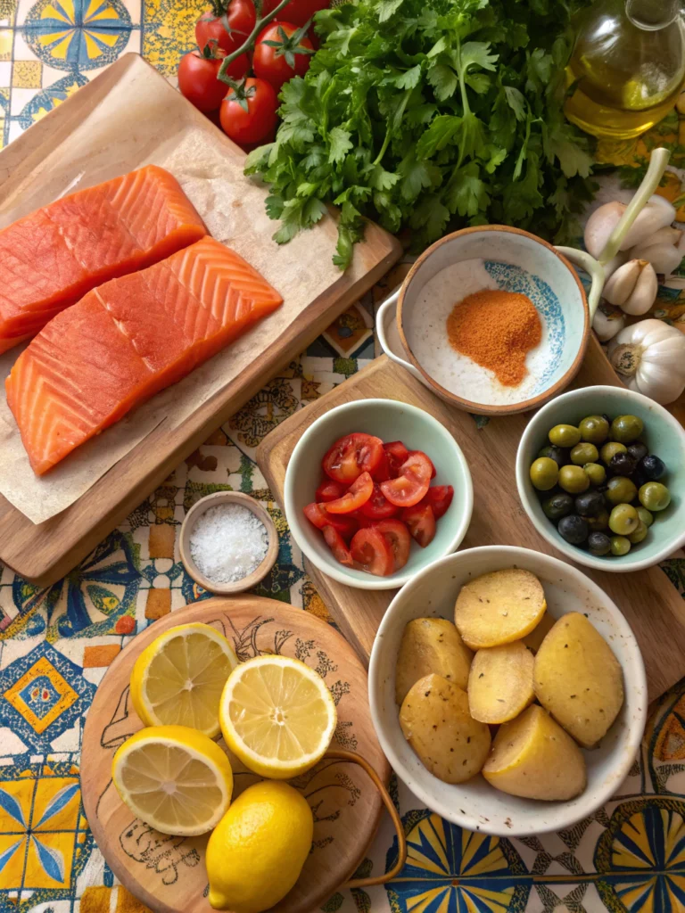 tajine vis ingrediënten